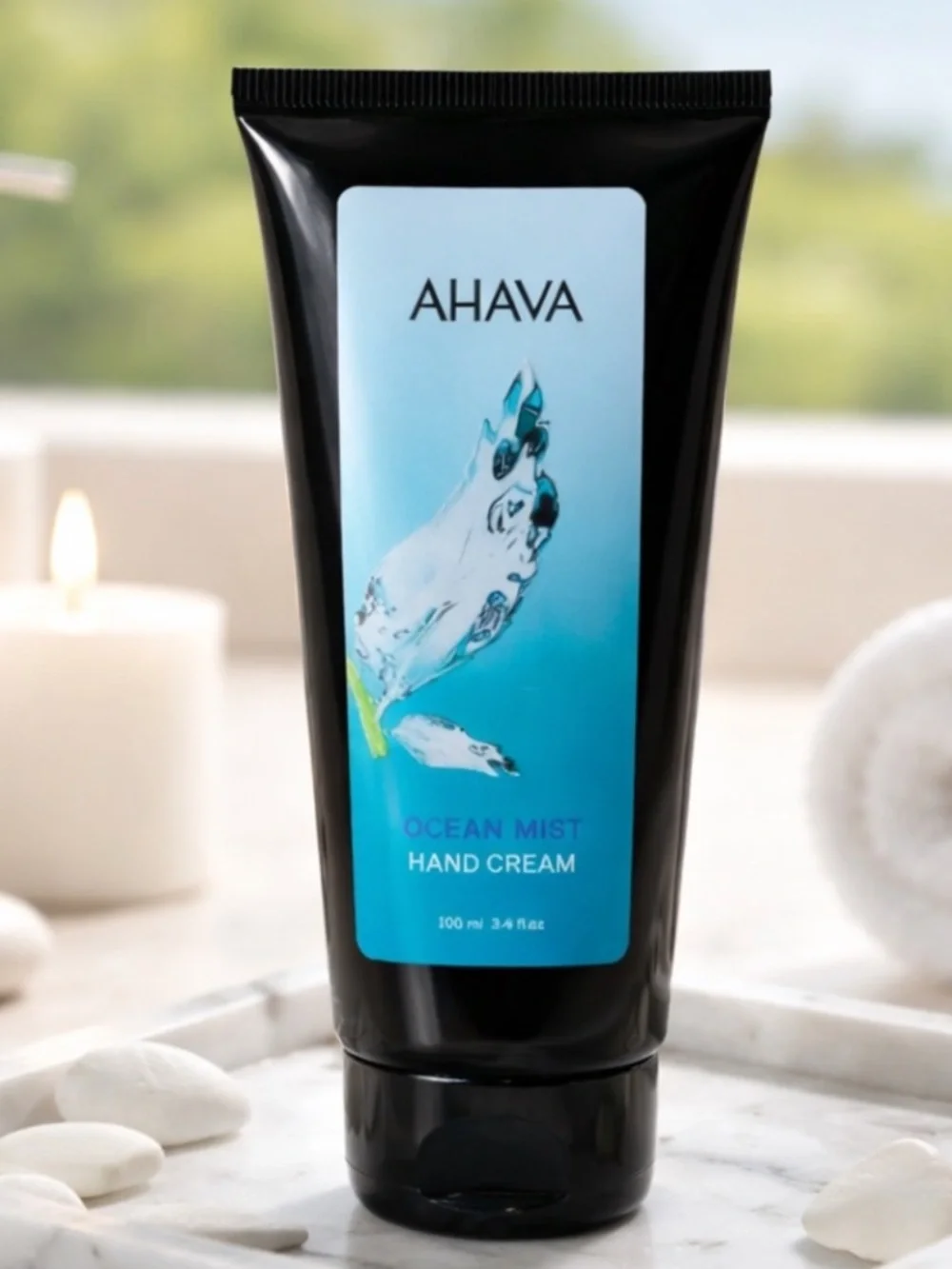 AHAVA Ocean Mist Hand Cream 3.4 oz NWT Dead Sea Minerals Dry Hands